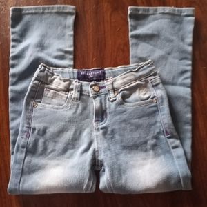 Light blue denim jeans